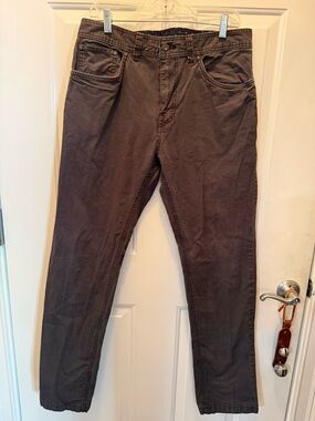 Prana Slim Fit Pants in Dark Gray 34x34 Men’s